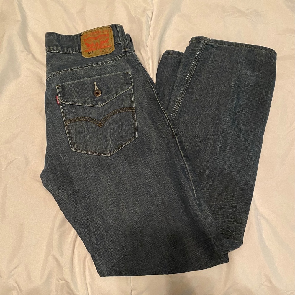 Levis 514 men’s Jeans 33x32